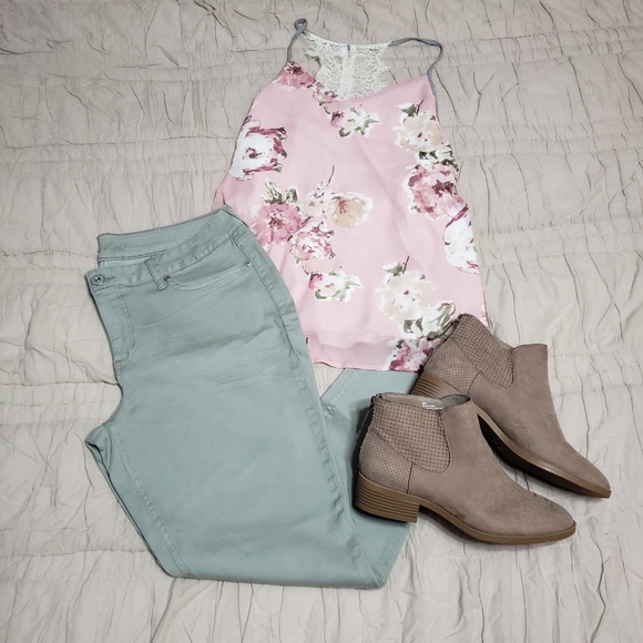 Maurices Pants - NEW Maurice's DenimFlex Jeggings, Sage Green Sz XL